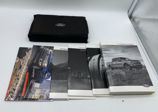 2018 Ford F-150 F150 Owners Manual Set with Case OEM C02B07004