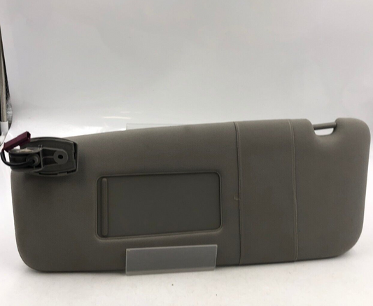 2008-2010 BMW 528i Driver Sun Visor Illuminated Gray OEM B01B16037