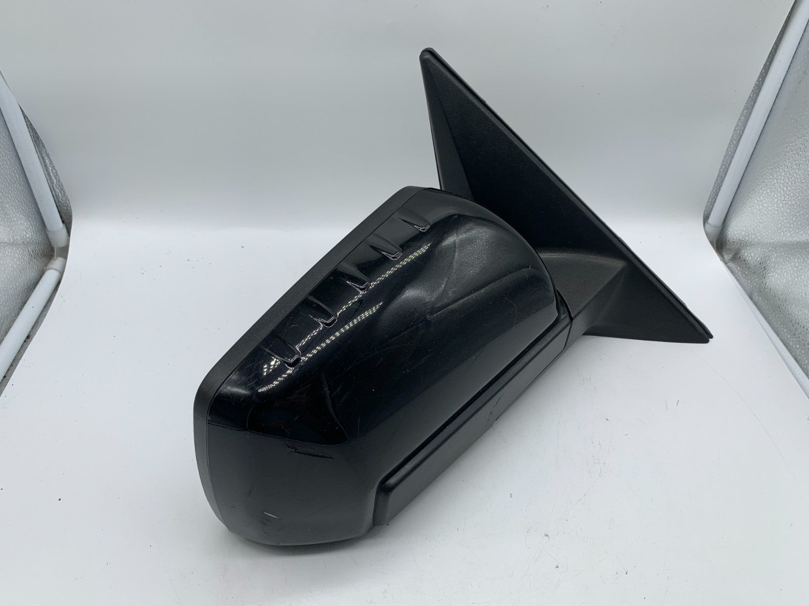 2010-2013 Kia Soul Passenger Side View Manual Door Mirror Black OEM C02B27070