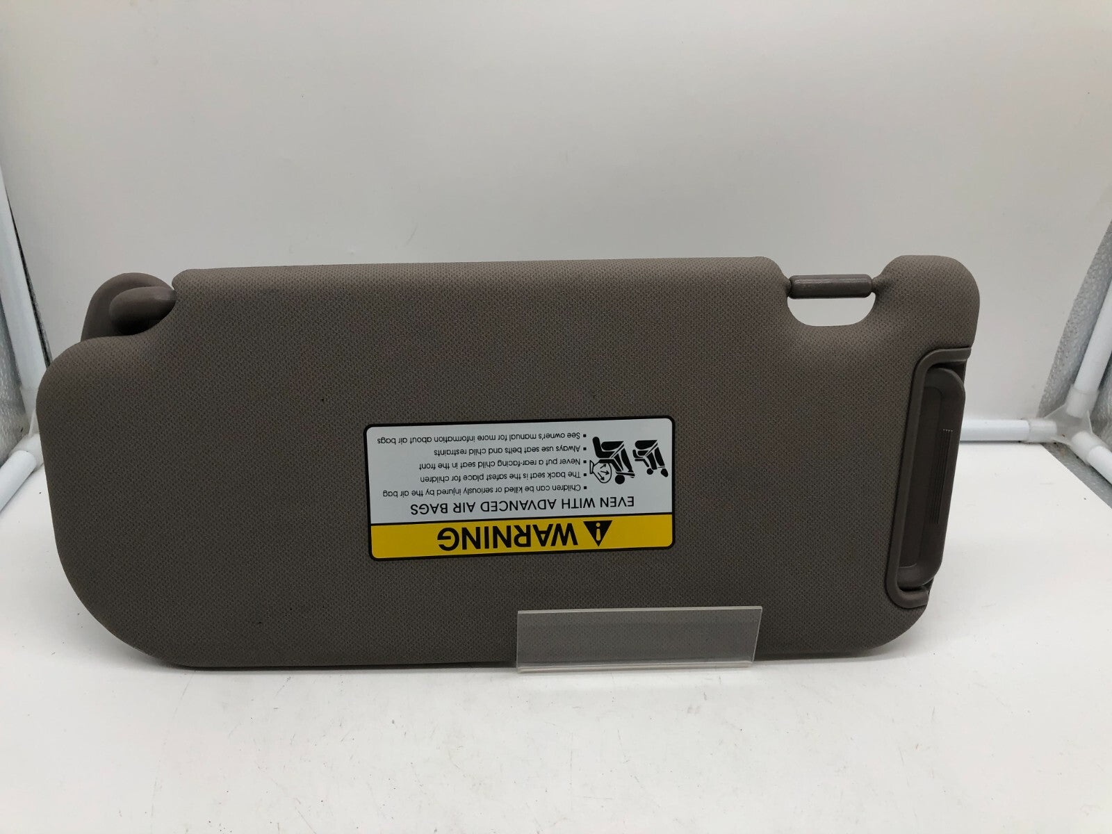 2010-2015 Hyundai Tucson Passenger Sun Visor Gray OEM A02B01031