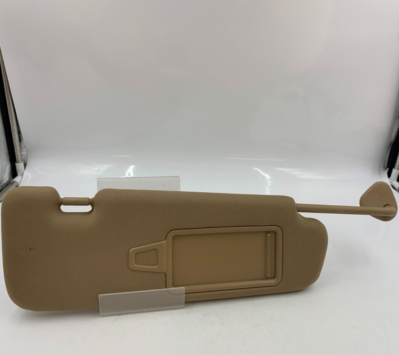 2011-2015 Hyundai Sonata Passenger Sun Visor Tan Illuminated OEM D04B67001
