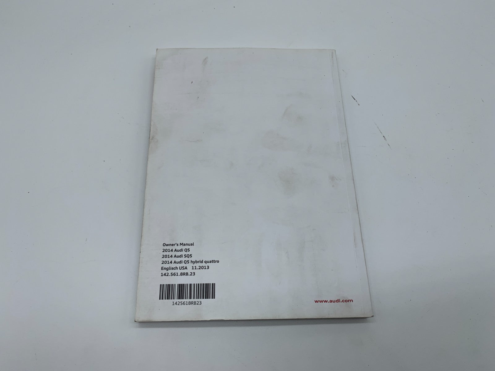 2015 Audi Q5 SQ5 Owners Manual OEM A01B50013