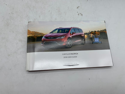 2018 Chrysler Pacifica Owners Manual with Case OEM A04B35011