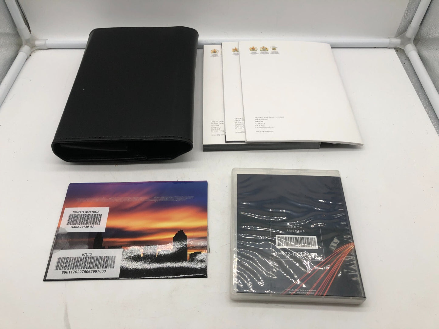 2016 Jaguar XF Owners Manual Handbook Set with Case OEM A02B15009