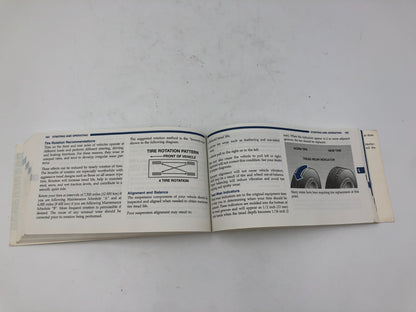 1998 Dodge Caravan Owners Manual OEM C04B50017