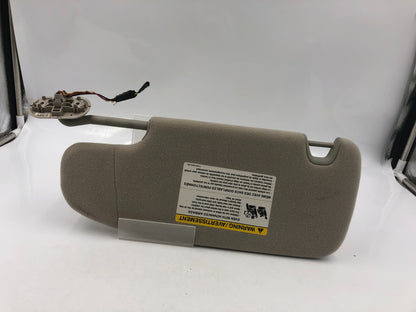 2006-2009 Ford Fusion Passenger Sun Visor Gray Illumination OEM C04B65004
