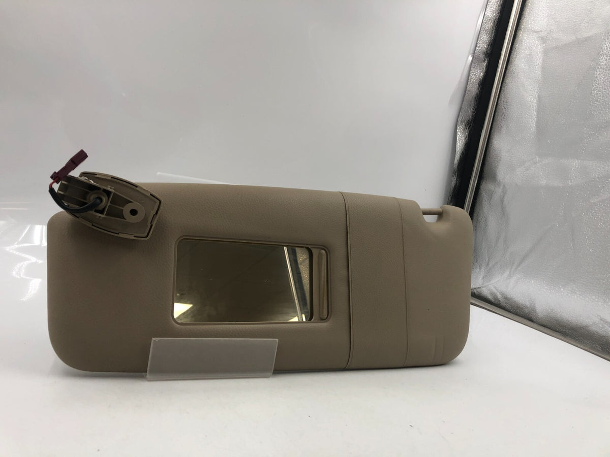 2006-2009 BMW 535i Driver Sun Visor Tan Illuminated OEM D02B06050