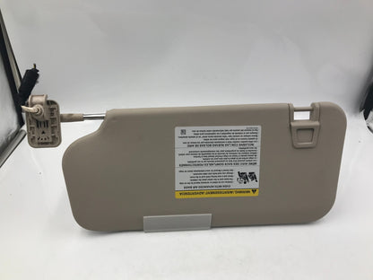 2020 Ford Escape Passenger Sun Visor Tan Illumination OEM D02B51048