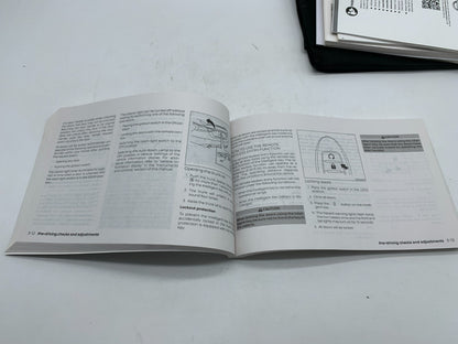 2018 Nissan Maxima Owners Manual Set with Case OEM B03B08011