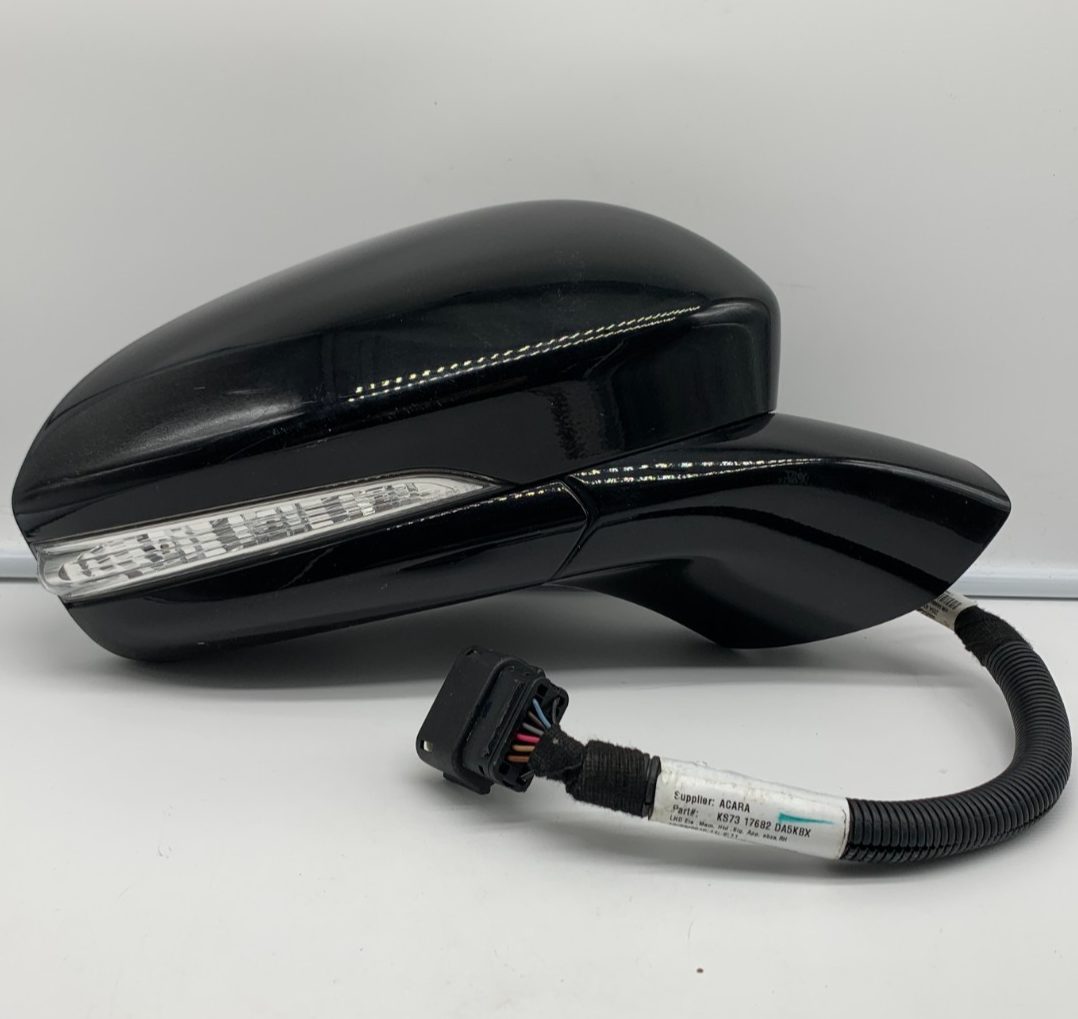 2019-2020 Ford Fusion Passenger Side View Power Door Mirror Black BSA B04B21004