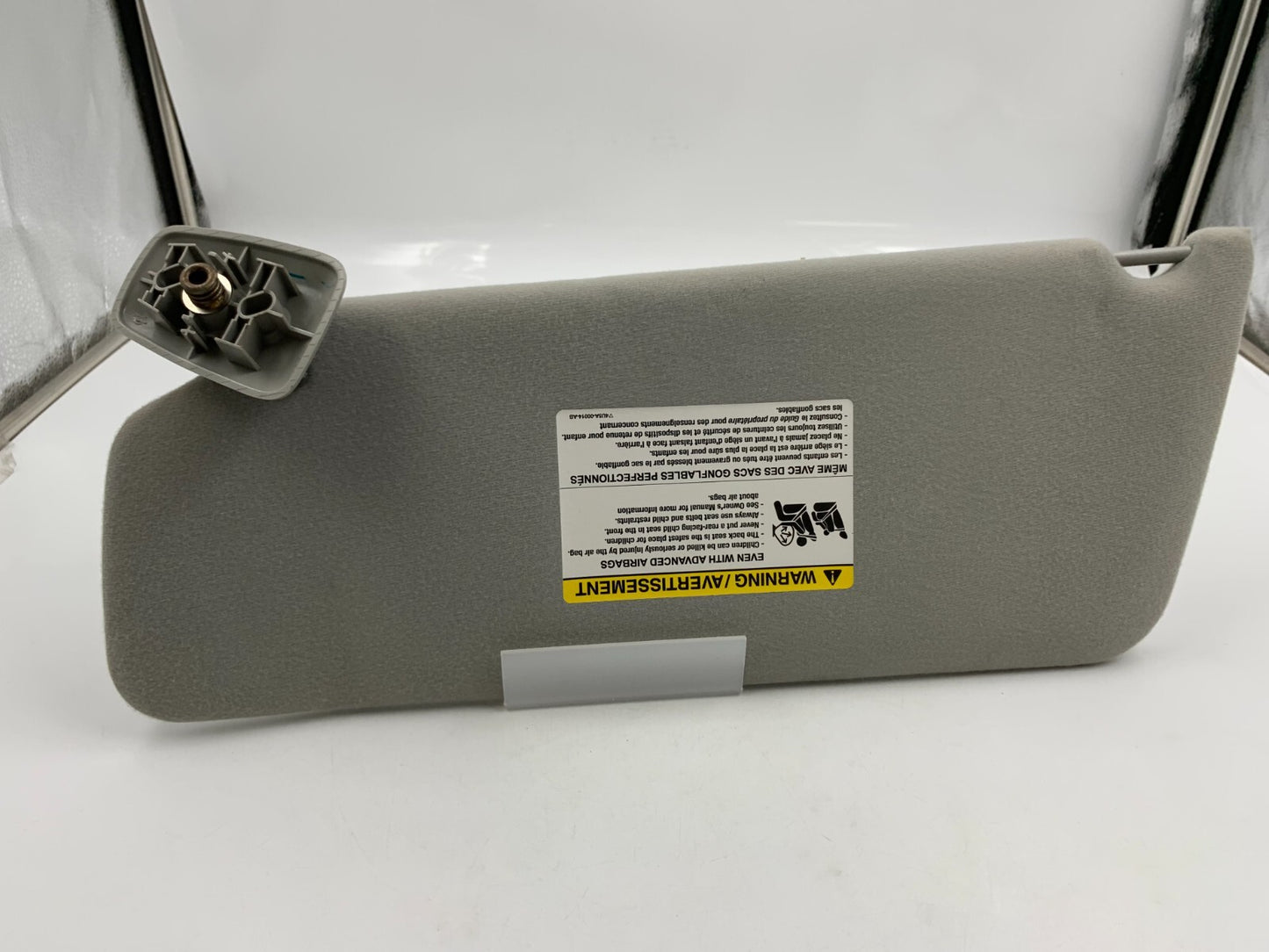 2004-2008 Ford F-150 Passenger Sun Visor Gray OEM E03B52024