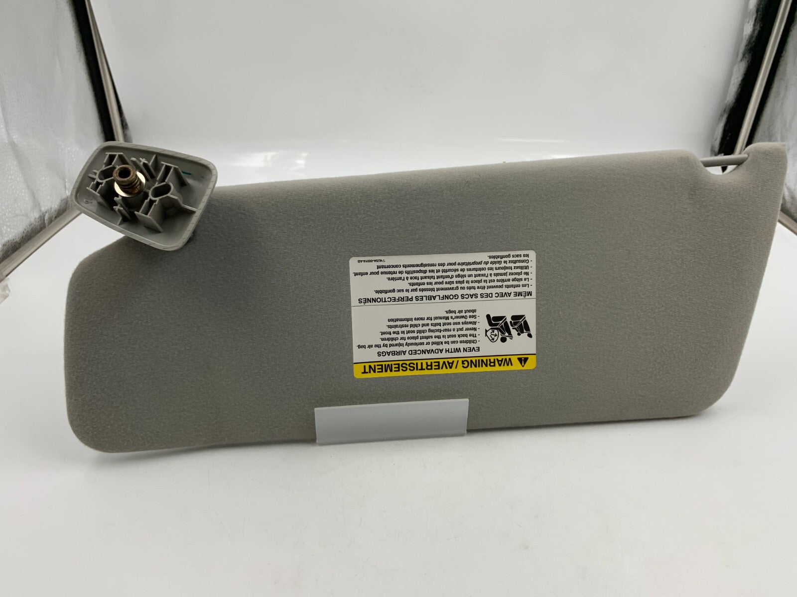 2004-2008 Ford F-150 Passenger Sun Visor Gray OEM E03B52024