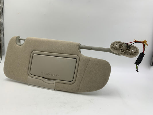 2006-2009 Mercury Milan Passenger Sun Visor Gray Illumination OEM B04B26030