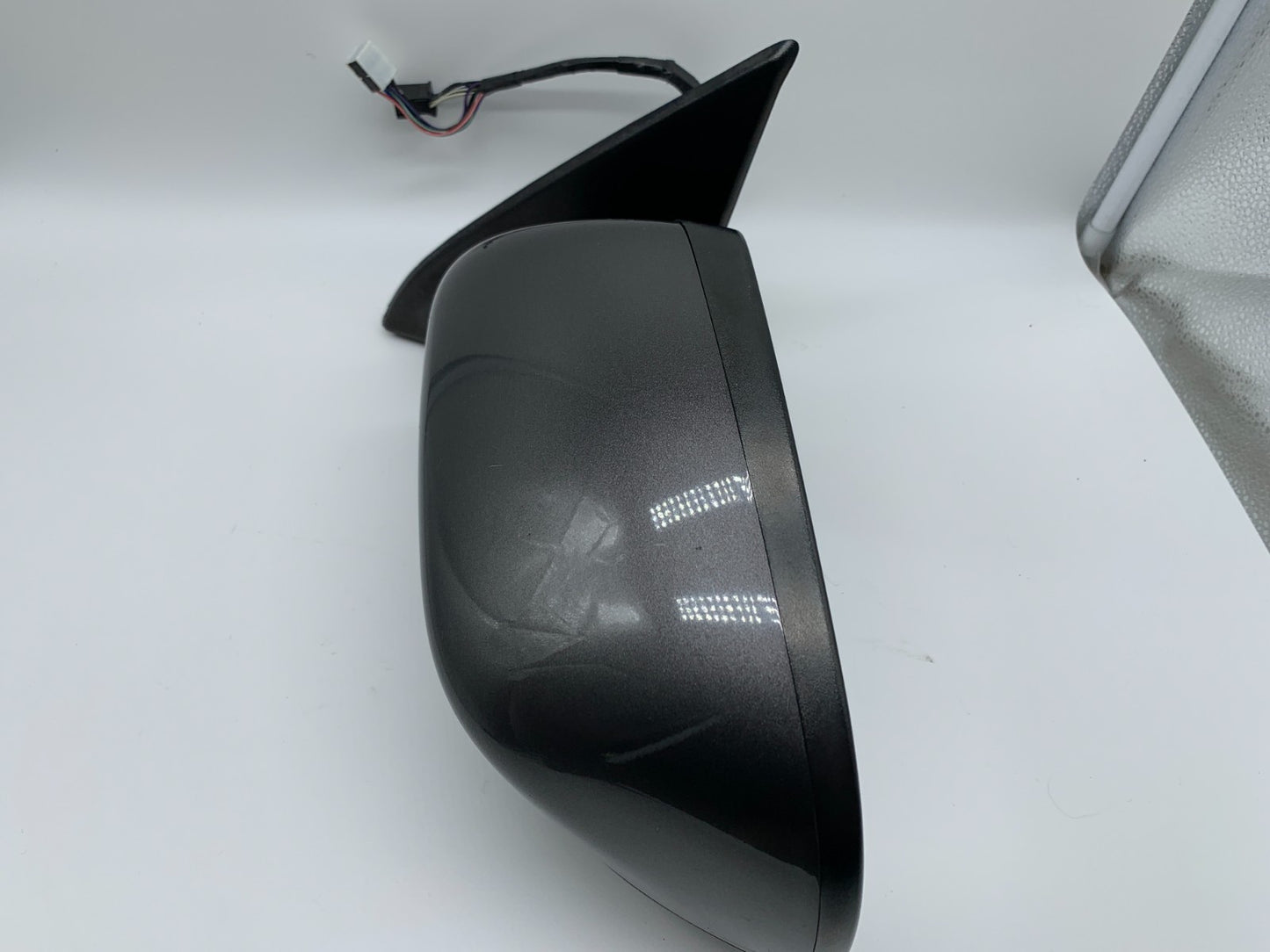 2014-2021 Jeep Cherokee Driver Side View Power Door Mirror Gray BSA C03B57007