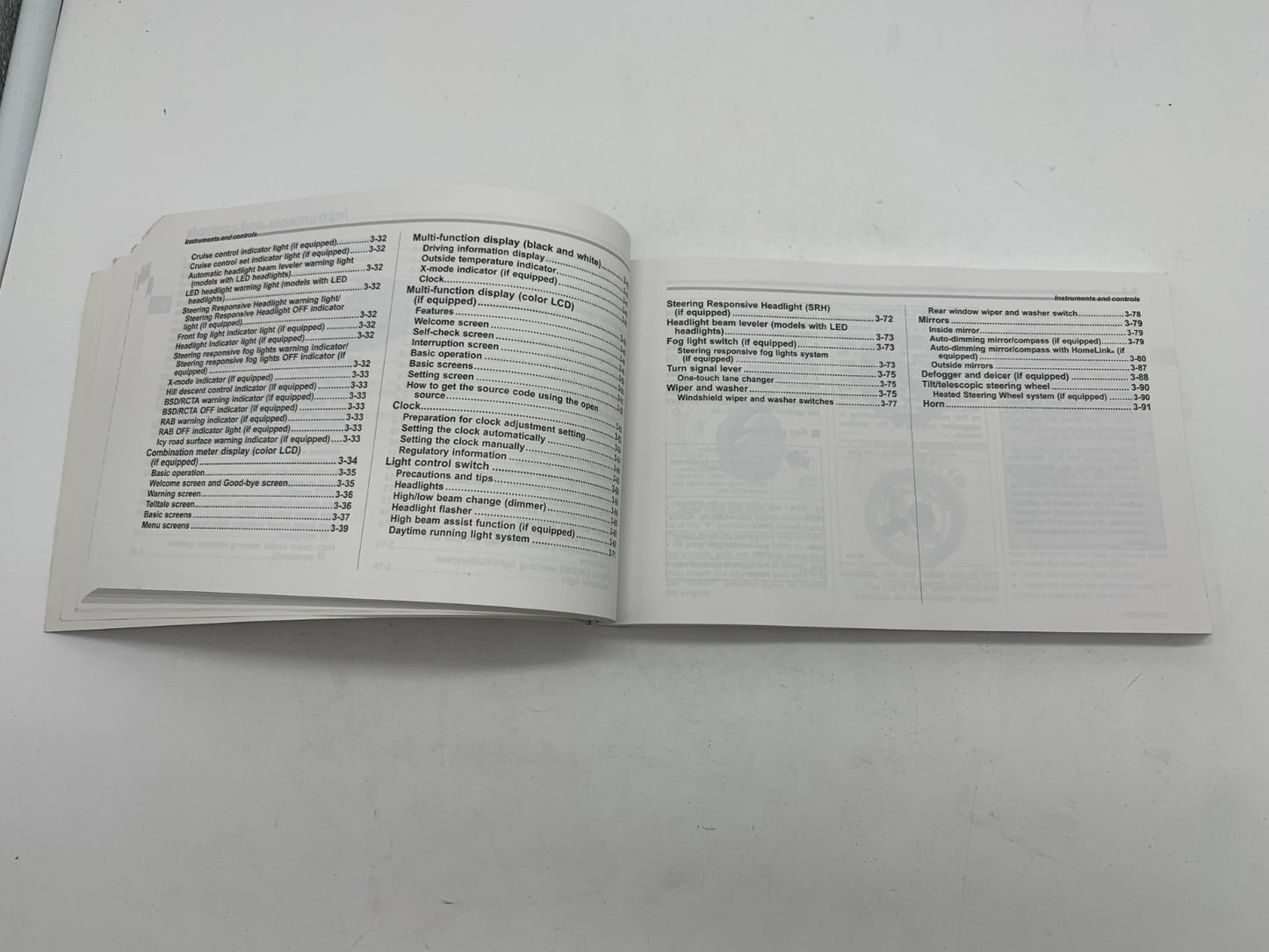 2018 Subaru Crosstrek Owners Manual OEM