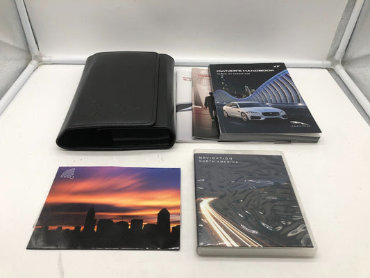 2016 Jaguar XF Owners Manual Handbook Set with Case OEM A02B15009