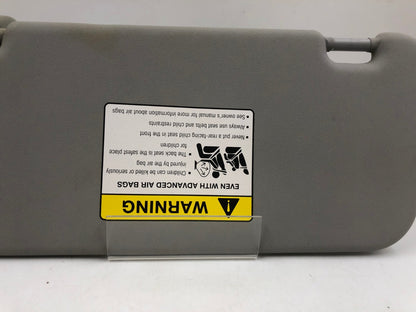 2007-2009 Mazda 3 Passenger Sun Visor Gray OEM C02B15023
