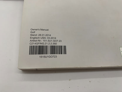 2015 Volkswagen Jetta Owners Manual Set with Case OEM D03B10002