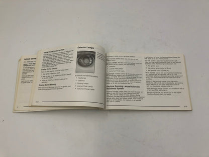 2004 Chevrolet Impala Owners Manual OEM C03B44029