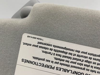 2006-2008 Mazda 6 Passenger Sun Visor Illuminated Gray OEM C04B32027