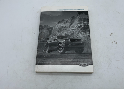 2017 Ford Expedition Owners Manual OEM B01B16010