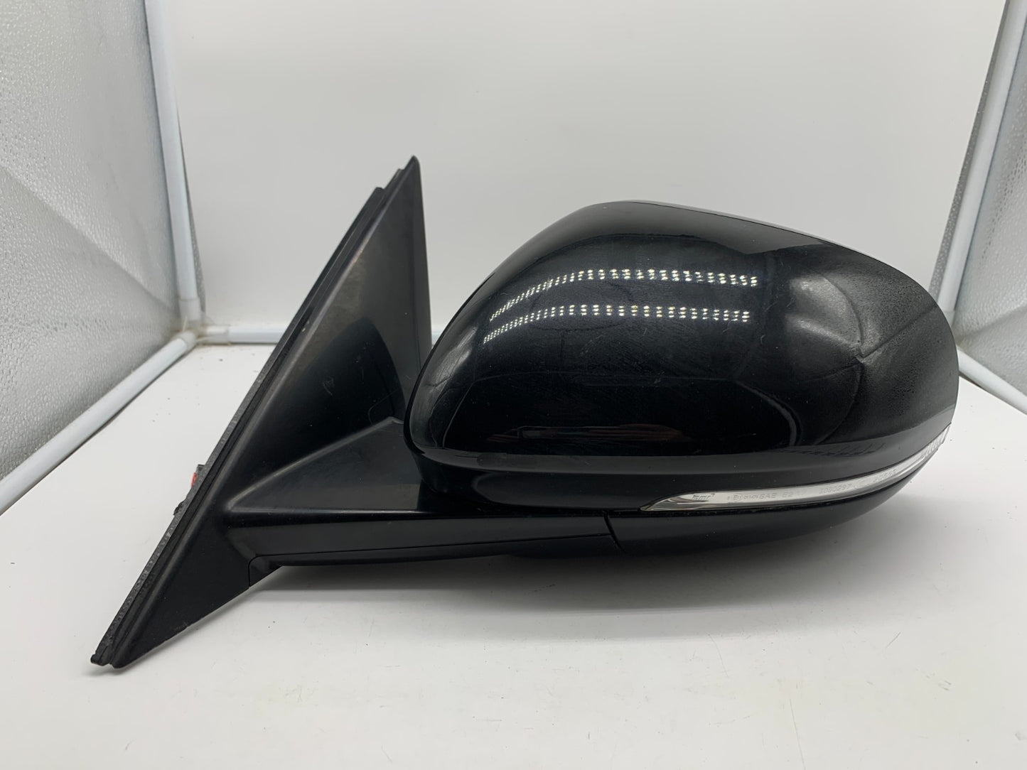 2017-2019 Jaguar XE Driver Side View Power Door Mirror Black BSA OEM B04B24001