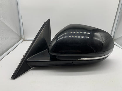2017-2019 Jaguar XE Driver Side View Power Door Mirror Black BSA OEM B04B24001