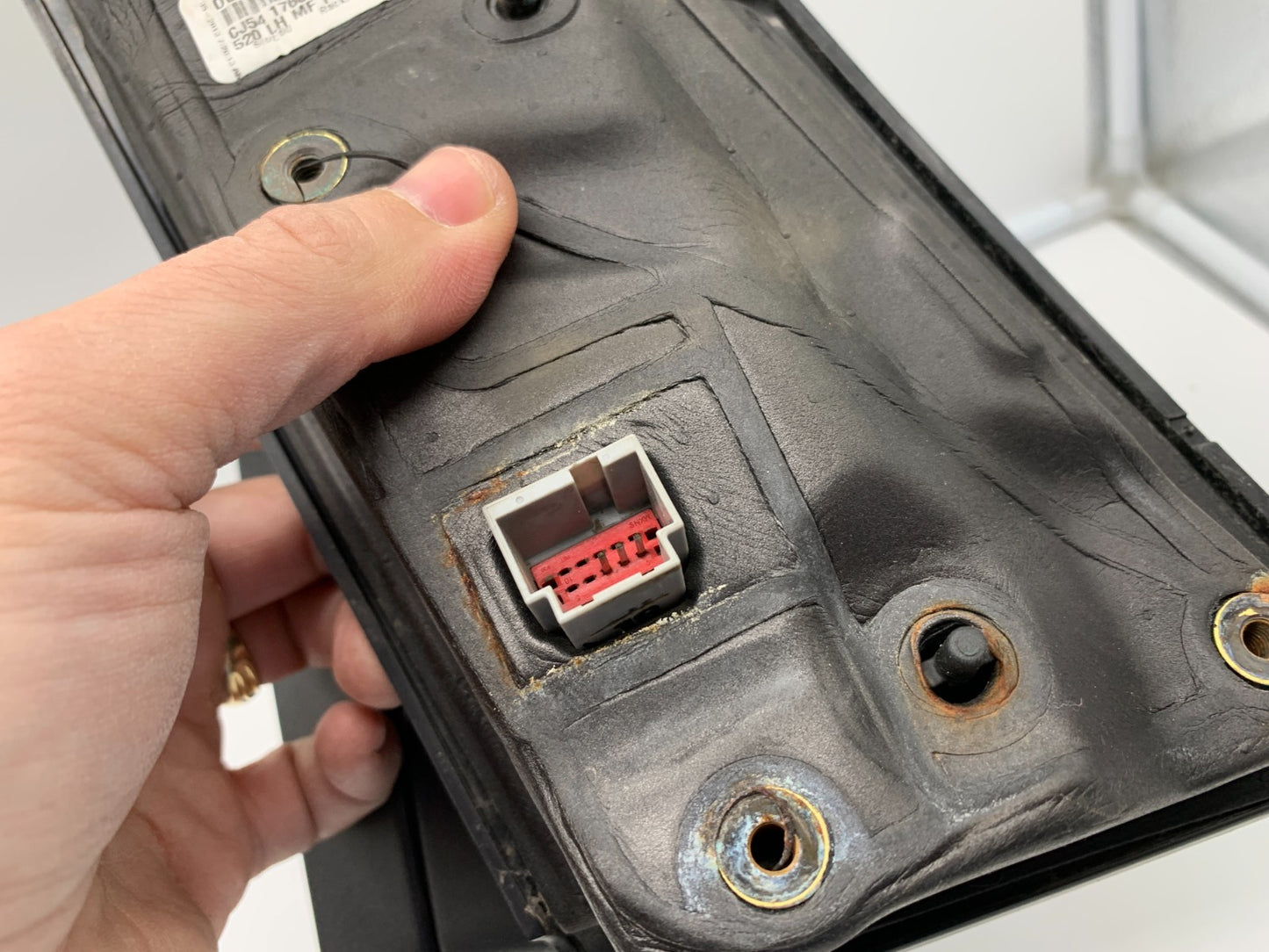 2013-2016 Ford Escape Driver Side View Power Door Mirror Blue OEM D01B62011