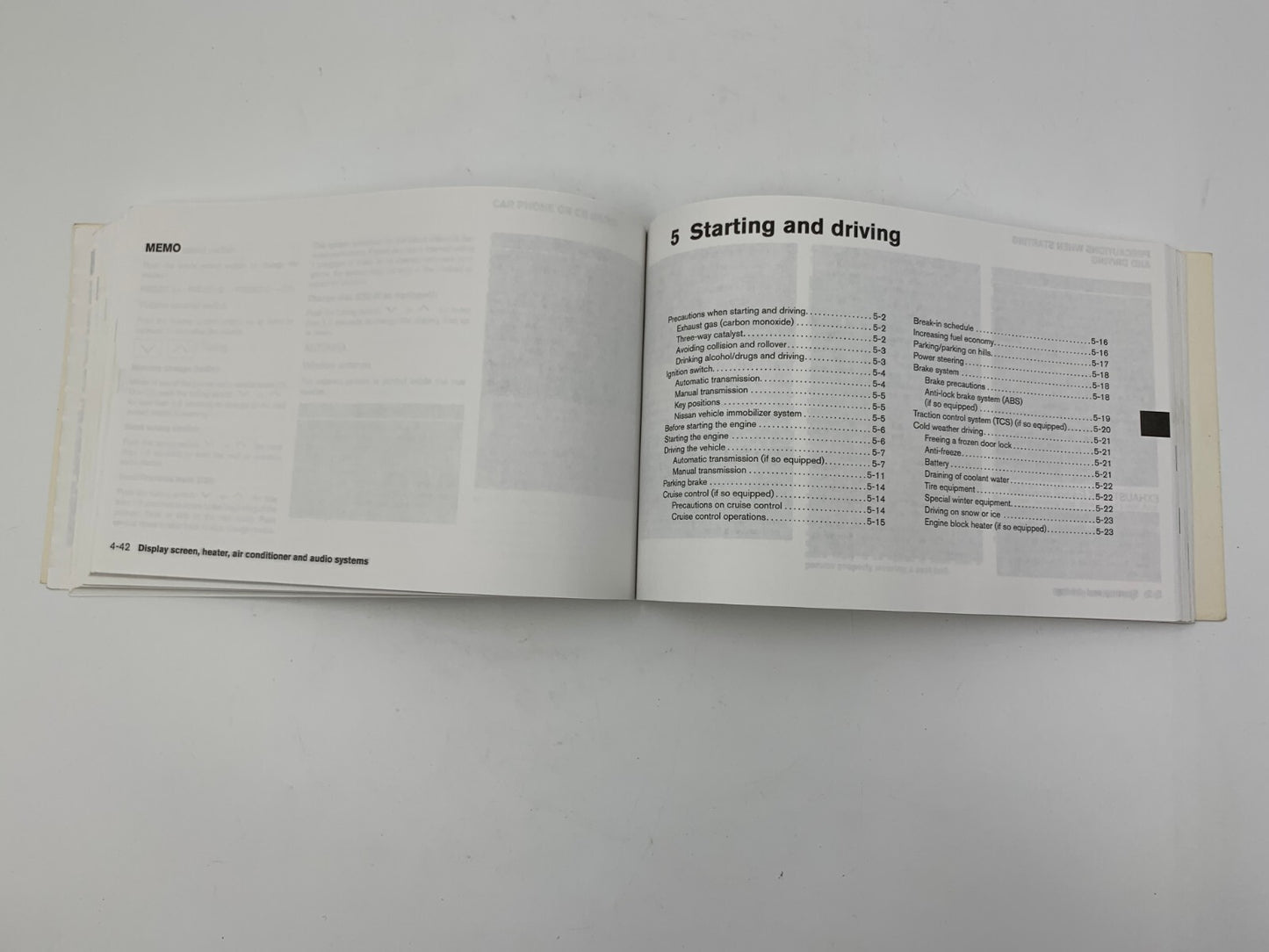 2006 Nissan Altima Owners Manual Set with Case OEM C02B40025