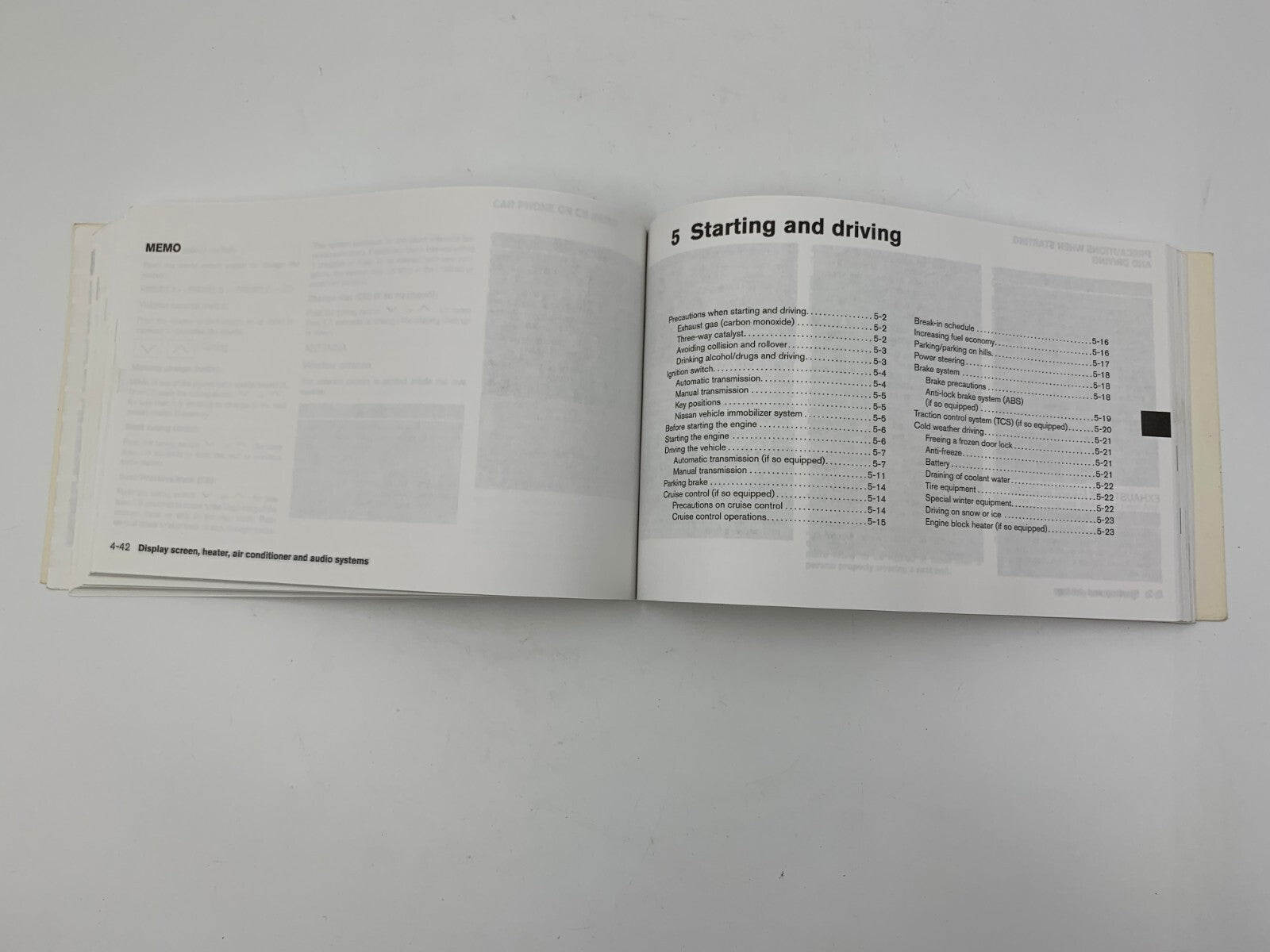 2006 Nissan Altima Owners Manual Set with Case OEM C02B40025