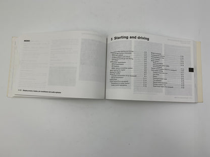 2006 Nissan Altima Owners Manual Set with Case OEM C02B40025