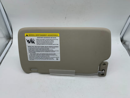 2011-2019 Ford Fiesta Passenger Sun Visor Sunvisor Tan OEM E02B18002
