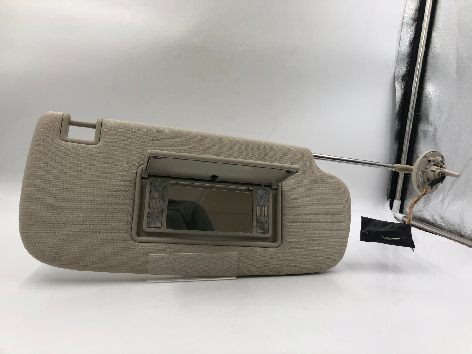 2011-2013 Jeep Grand Cherokee Passenger Sun Visor Gray Illuminated OEM E01B11026