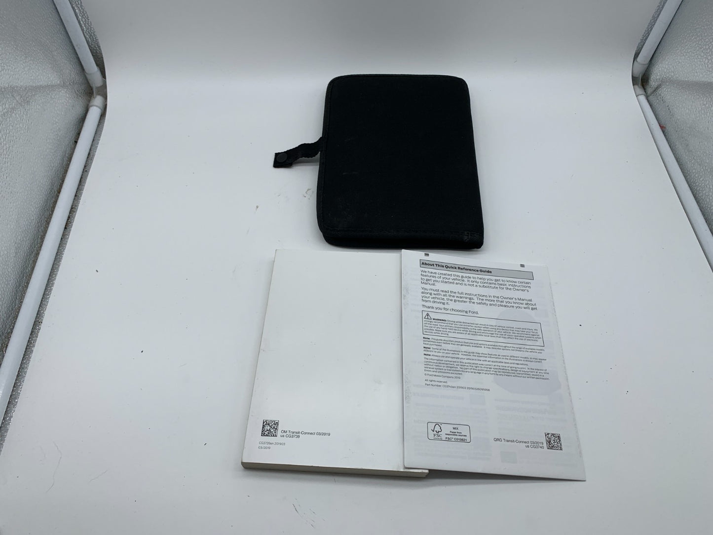 2020 Ford Transit Connect Owners Manual Set OEM C04B68008