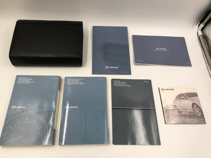 2006 Lexus IS350 IS250 Owners Manual Set with Case OEM D02B64005