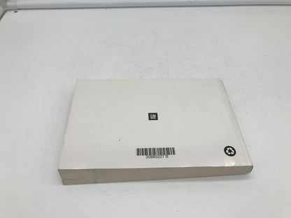 2011 Chevrolet Cruze Owners Manual OEM C03B32009