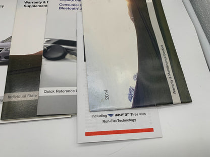 2014 Subaru Legacy Outback Owners Manual Set with Case OEM A02B50024