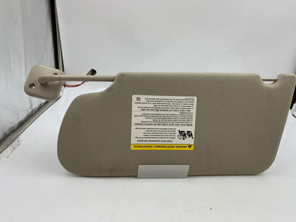 2009-2012 Ford Flex Passenger Sun Visor Sunvisor Gray Illuminated OEM B03B16090