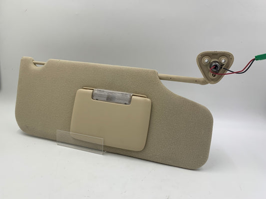 2008-2009 Ford Taurus X Passenger Sun Visor Sunvisor Beige Illuminated E03B61002