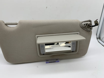 2010-2014 Subaru Legacy Passenger Sun Visor Gray Illuminated OEM A02B07020