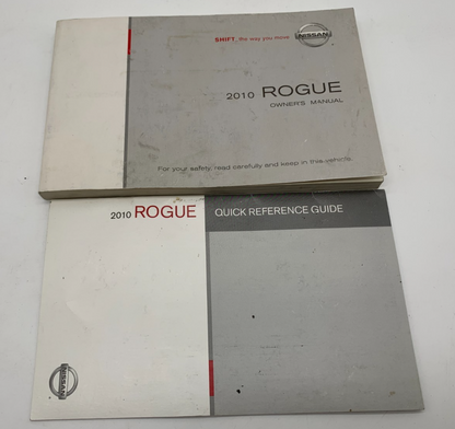 2010 Nissan Rogue Owners Manual Set OEM C01B56014