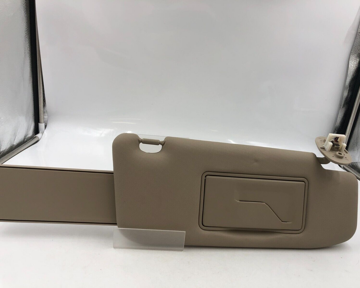 2010-2013 Suzuki Kizashi Passenger Sun Visor Sand Illuminated OEM A01B53045