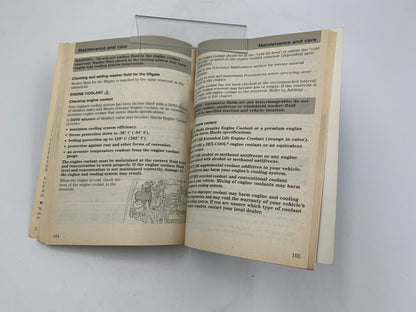 2001 Mazda Tribute Owners Manual with Case OEM C02B52065