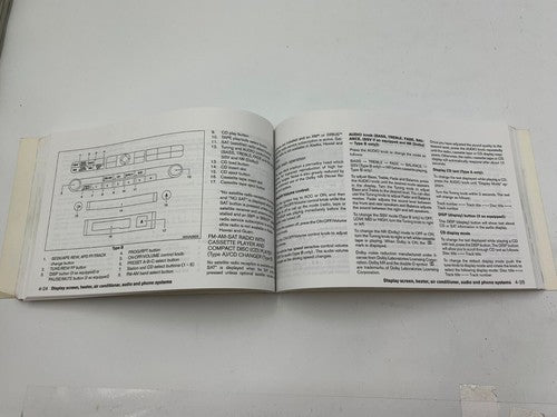 2006 Nissan Maxima Owners Manual Set with Case OEM R01B24009