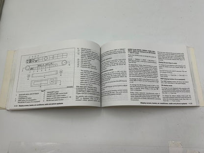 2006 Nissan Maxima Owners Manual Set with Case OEM R01B24009