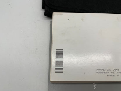 2013 Nissan Versa Sedan Owners Manual Set with Case OEM