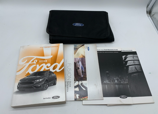 2018 Ford Fusion Owners Manual Set with Case OEM C03B56013