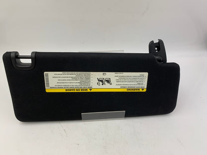 2015 Chrysler 200 Driver Sun Visor Black OEM A02B03025