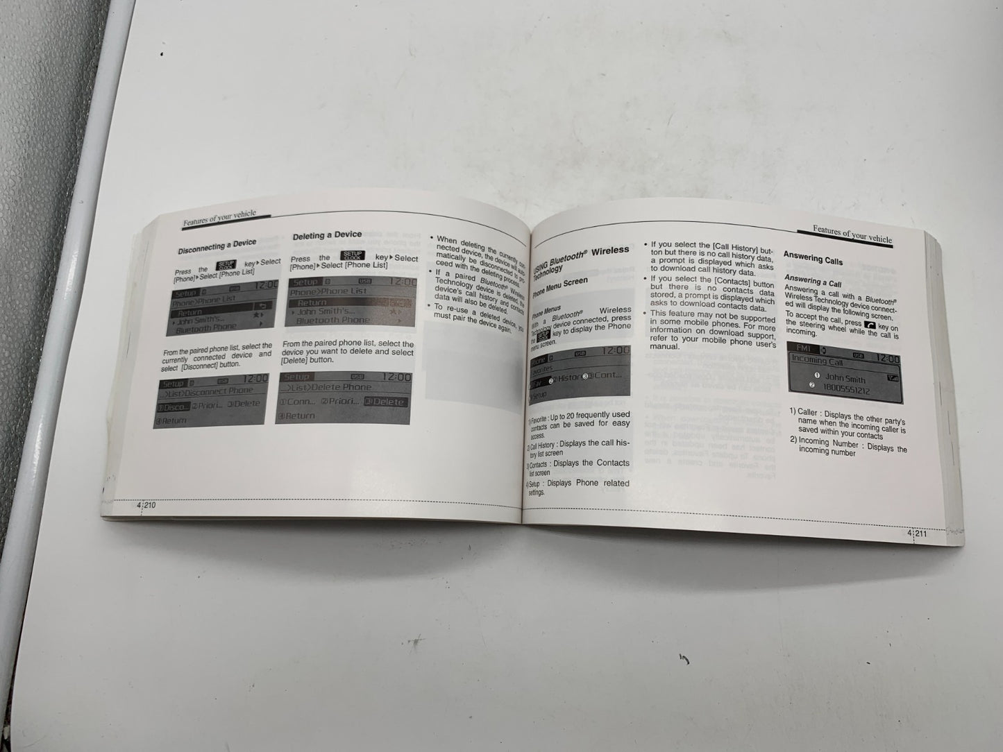 2016 Kia Sorento Owners Manual Set with Case OEM D04B34003