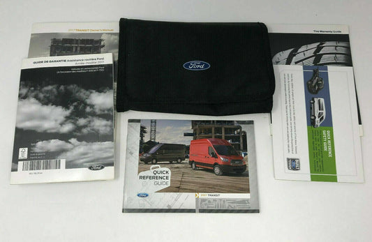 2017 Ford Transit 1500 Owners Manual Set with Case OEM A01B43081